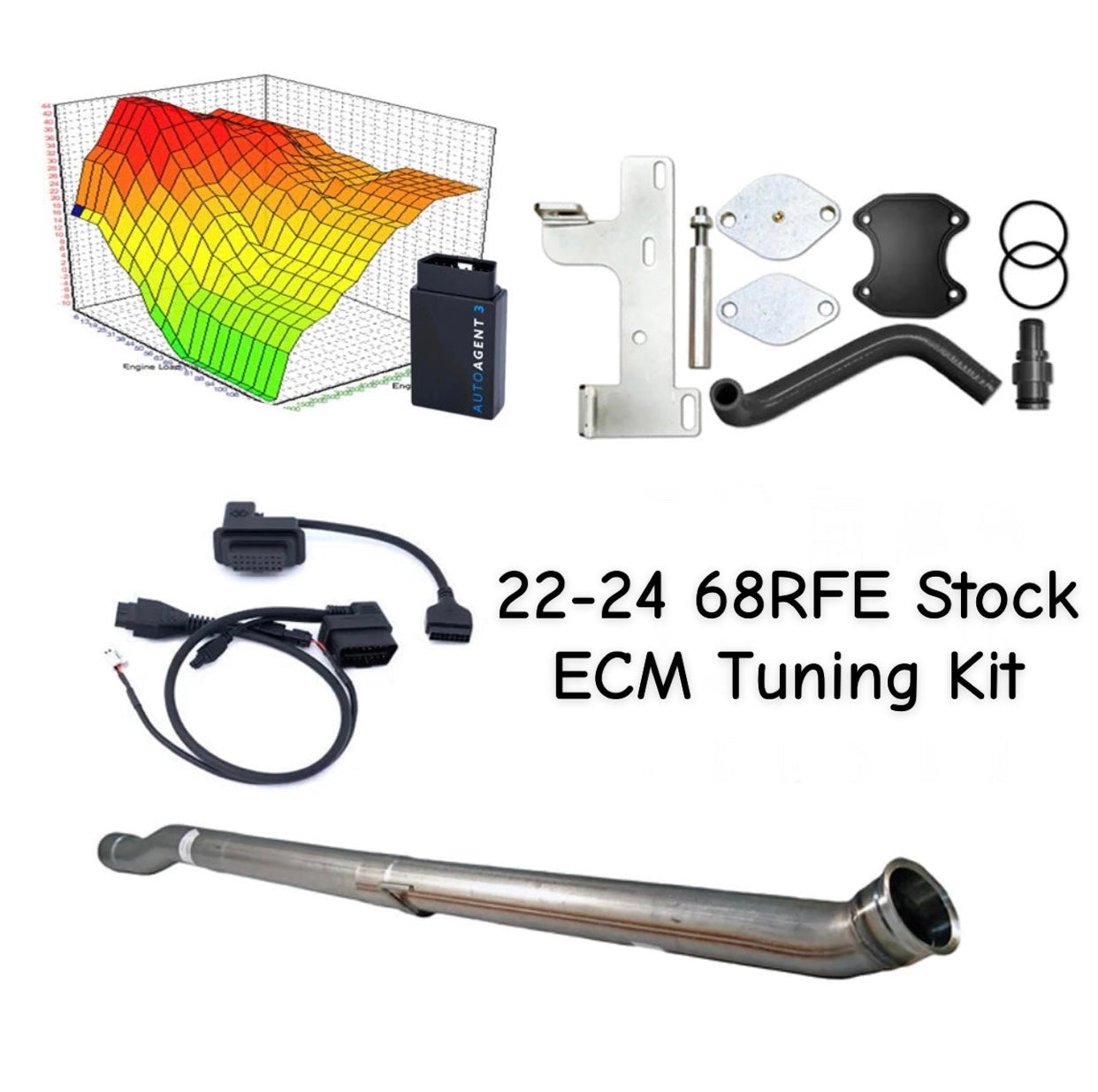 2022-2024 6.7 Cummins 68RFE Stock ECM Tuning Kit
